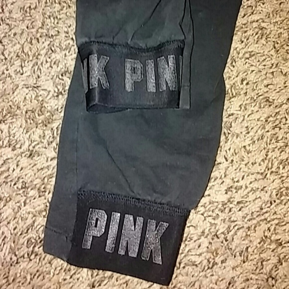 Pink capri skinny jogger - Picture 2 of 3